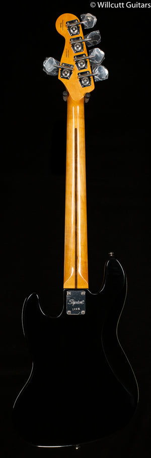 Squier Classic Vibe '70s Jazz Bass V, Maple Fingerboard, Black Bass Guitar (925)