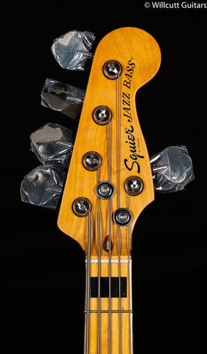 Squier Classic Vibe '70s Jazz Bass V, Maple Fingerboard, Black Bass Guitar (925)