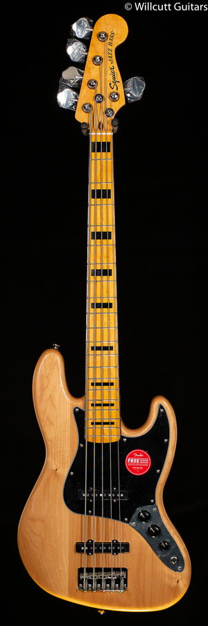 Squier Classic Vibe '70s Jazz Bass Natural Bass Guitar (364)