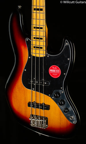 Squier Classic Vibe '70s Jazz Bass 3-Tone Sunburst Bass Guitar (545)