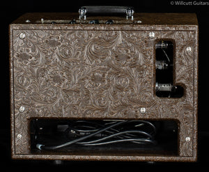 Carr Raleigh 1x10 Cowboy Tooled Barn Door