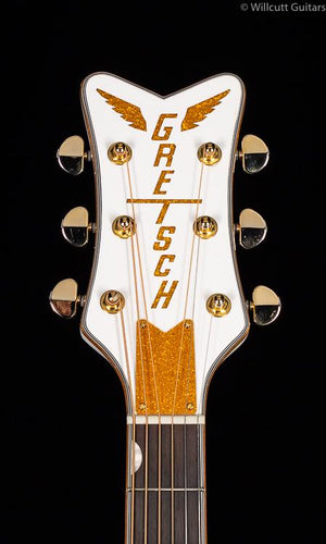 Gretsch G5022CWFE White Falcon Rancher Jumbo Cutaway Electric (793)
