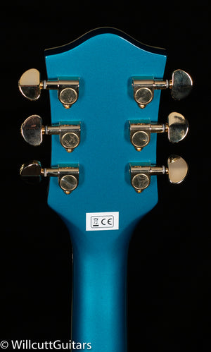Gretsch G2410TG Streamliner™ Hollow Body Single-Cut with Bigsby® and Gold Hardware, Laurel Fingerboard, Ocean Turquoise
