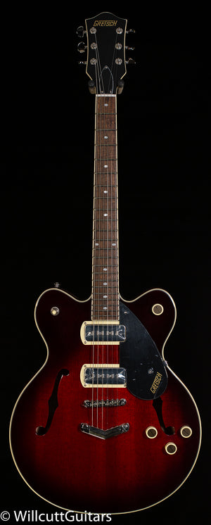 Gretsch G2622-P90 Streamliner Center Block Double-Cut P90 with V-Stoptail Claret Burst