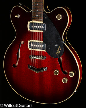 Gretsch G2622-P90 Streamliner Center Block Double-Cut P90 with V-Stoptail Claret Burst