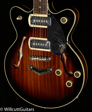 Gretsch G2655-P90 Streamliner Center Block Jr. Double-Cut P90 with V-Stoptail Brownstone