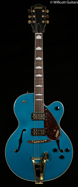 Gretsch G2410TG Streamliner Hollow Body Single-Cut Bigsby Laurel Fingerboard Ocean Turquoise (096)