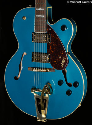 Gretsch G2410TG Streamliner Hollow Body Single-Cut Bigsby Laurel Fingerboard Ocean Turquoise (096)
