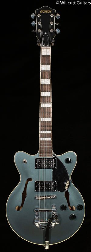 Gretsch G2655T Streamliner Center Block Jr. Double-Cut with Bigsby, Laurel Fingerboard, Stirling Green (567)