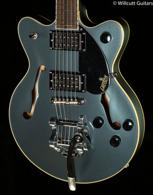 Gretsch G2655T Streamliner Center Block Jr. Double-Cut with Bigsby, Laurel Fingerboard, Stirling Green (567)