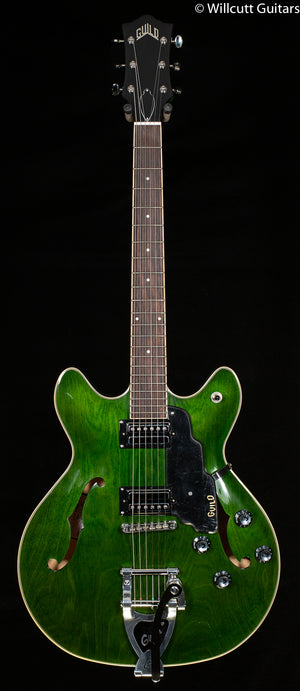 Guild Starfire I DC w/Guild Vibrato Tailpiece Emerald Green (434)