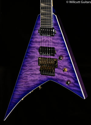 Jackson Pro Series Rhoads RR24Q Ebony Fingerboard Transparent Purple (720)