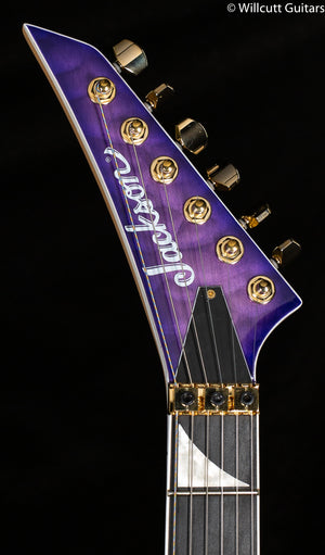 Jackson Pro Series Rhoads RR24Q Ebony Fingerboard Transparent Purple (720)