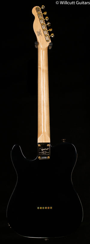 Squier 40th Anniversary Telecaster, Gold Edition, Laurel Fingerboard, Gold Anodized Pickguard, Black (056)