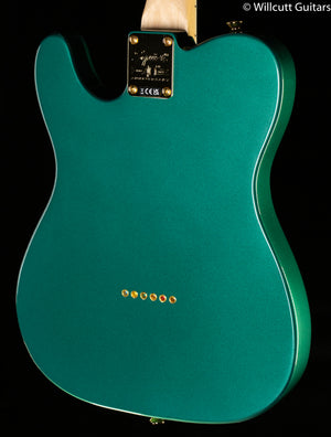 Squier 40th Anniversary Telecaster®, Gold Edition, Laurel Fingerboard, Gold Anodized Pickguard, Sherwood Green Metallic (084)