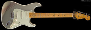 Fender FSR Traditional 50's Stratocaster Inca Silver with Shoreline Gold Stripes