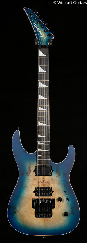 Jackson MJ Series Dinky DKRP, Ebony Fingerboard, Transparent Blue Burst (803)