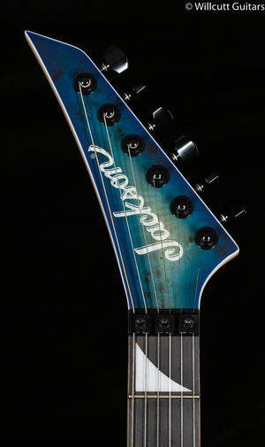 Jackson MJ Series Dinky DKRP, Ebony Fingerboard, Transparent Blue Burst (803)