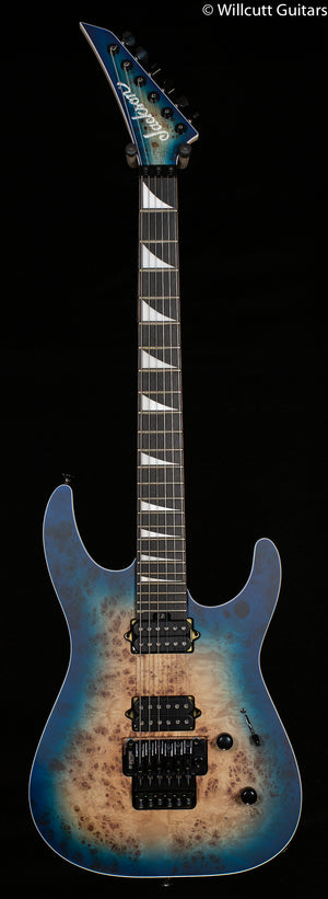 Jackson MJ Series Dinky™ DKRP, Ebony Fingerboard, Transparent Blue Burst