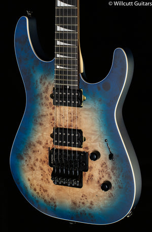 Jackson MJ Series Dinky™ DKRP, Ebony Fingerboard, Transparent Blue Burst