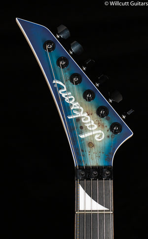 Jackson MJ Series Dinky™ DKRP, Ebony Fingerboard, Transparent Blue Burst
