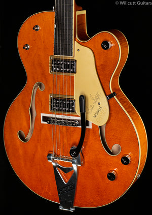 Gretsch G6120T-BSSMK Brian Setzer Signature Nashville Hollow Body '59 "Smoke" with Bigsby Ebony Fingerboard Smoke Orange