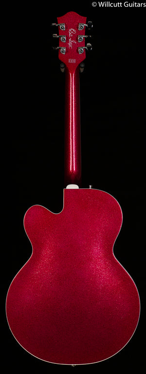 Gretsch G6120T-HR Brian Setzer Signature Hot Rod Hollow Body with Bigsby Magenta Sparkle Rosewood Fingerboard