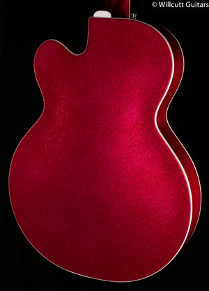 Gretsch G6120T-HR Brian Setzer Signature Hot Rod Hollow Body with Bigsby Magenta Sparkle Rosewood Fingerboard