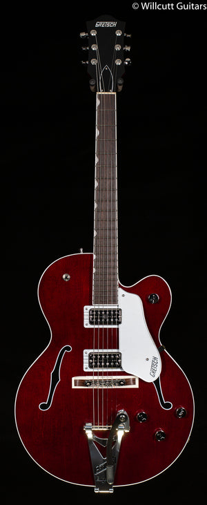 Gretsch G6119T-ET Players Edition Tennessee Rose™ Electrotone Hollow Body with String-Thru Bigsby®, Rosewood Fingerboard, Dark Cherry Stain (328)