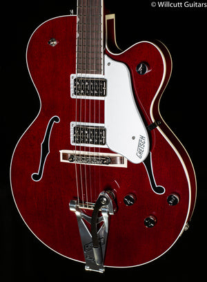 Gretsch G6119T-ET Players Edition Tennessee Rose™ Electrotone Hollow Body with String-Thru Bigsby®, Rosewood Fingerboard, Dark Cherry Stain (328)