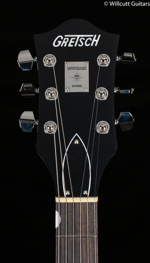 Gretsch G6118T Players Edition Anniversary Hollow Body with String-Thru Bigsby Two-Tone Vintage White