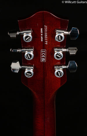 Gretsch G6118T Players Edition Anniversary Hollow Body with String-Thru Bigsby Two-Tone Vintage White