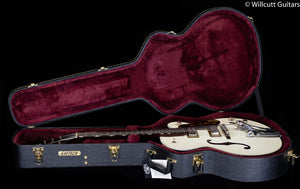 Gretsch G6118T Players Edition Anniversary Hollow Body with String-Thru Bigsby Two-Tone Vintage White