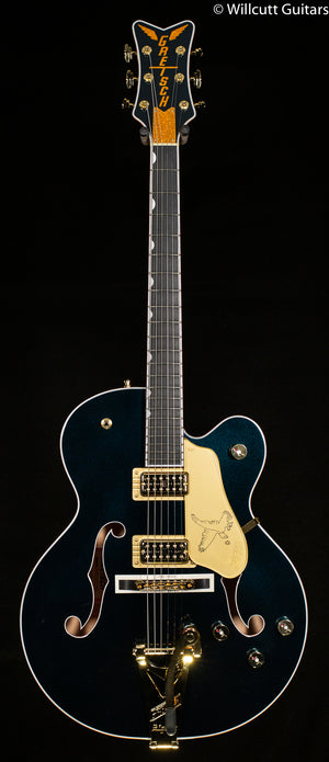 Gretsch G6136TG Players Edition Falcon Hollow Body with String-Thru Bigsby Midnight Sapphire