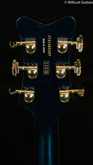 Gretsch G6136TG Players Edition Falcon Hollow Body with String-Thru Bigsby Midnight Sapphire