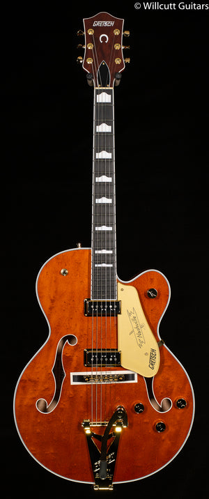 Gretsch G6120TG-DS Players Edition Nashville Hollow Body Single-Cut Bigsby Roundup Orange (478)