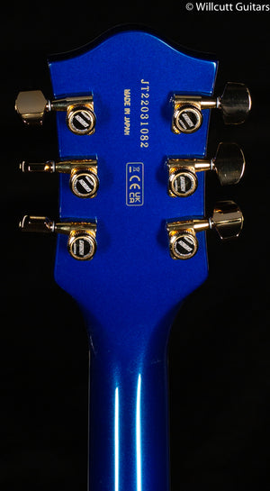 Gretsch G6120TG Players Edition Nashville Hollow Body Single-Cut Bigsby Azure Metallic (082)