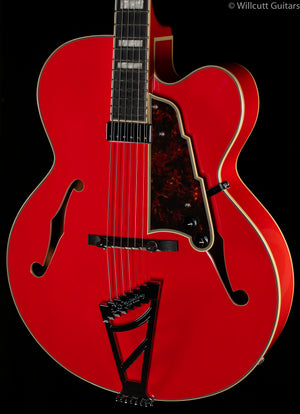D'Angelico Premier Series EXL-1 Hollowbody Electric Guitar Fiesta Red (741)