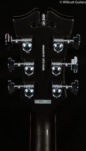 D'Angelico Premier DC Black Flake (569)