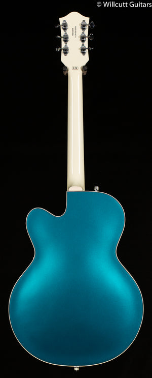 Gretsch G5410T Limited Edition Electromatic Tri-Five Hollow Body Single-Cut with Bigsby Rosewood Fingerboard Two-Tone Ocean Turquoise/Vintage White
