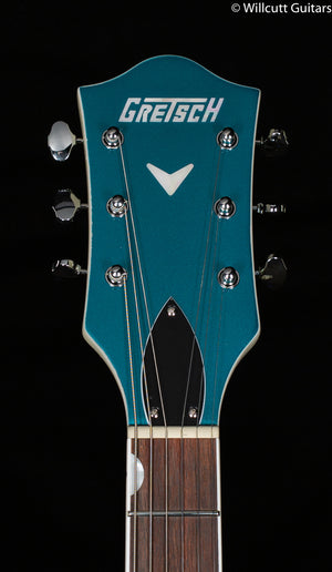 Gretsch G5410T Limited Edition Electromatic Tri-Five Hollow Body Single-Cut with Bigsby Rosewood Fingerboard Two-Tone Ocean Turquoise/Vintage White