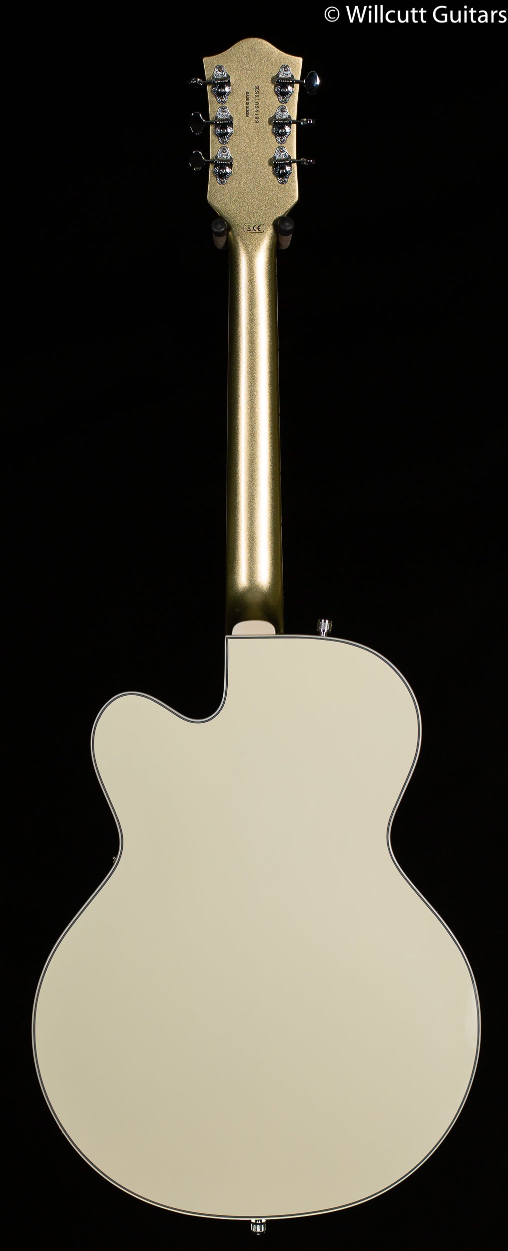 Gretsch G5410T Limited Edition Electromatic Tri-Five Hollow Body Single-Cut with Bigsby Rosewood Fingerboard Two-Tone Vintage White/Casino Gold