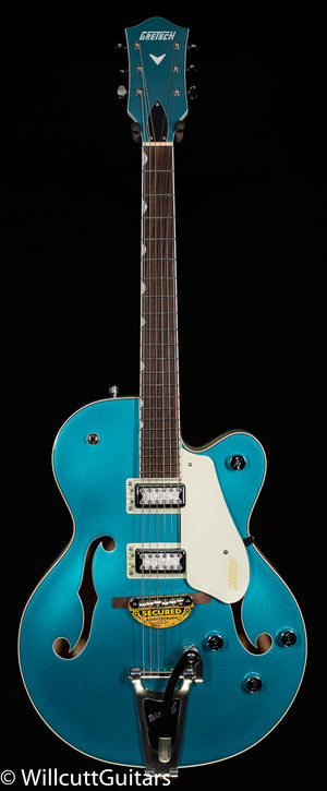 Gretsch G5410T Limited Edition Electromatic Tri-Five Hollow Body Single-Cut with Bigsby Rosewood Fingerboard Two-Tone Ocean Turquoise/Vintage White