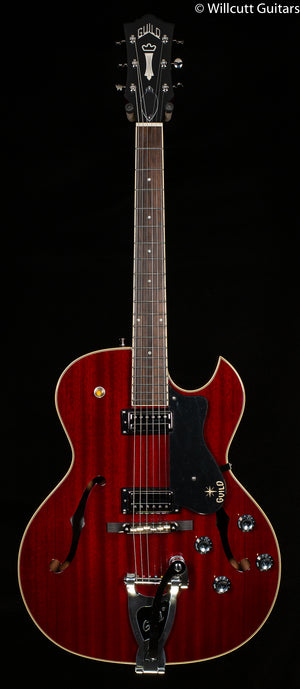 Guild Starfire III w/ Guild Vibrato Tailpiece Cherry Red (174)