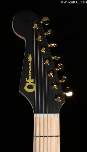 Charvel Angel Vivaldi Signature DK24-7 Nova Maple Fingerboard Satin Black (074)