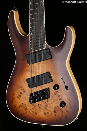 Jackson Concept Series Soloist SLAT7P HT MS Ebony Fingerboard Satin Bourbon Burst