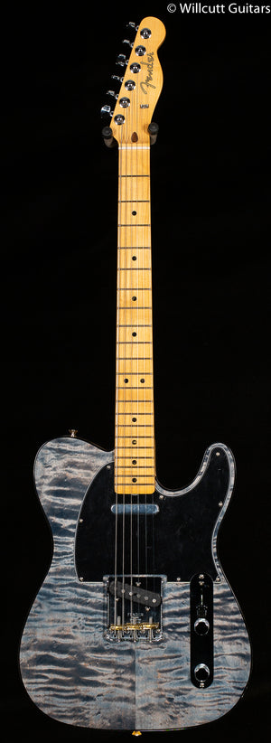 Fender Rarities Quilt Maple Top Telecaster Blue Cloud