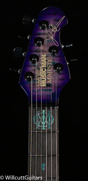 Ernie Ball Music Man Majesty 6 Maple Top Crystal Amethyst (231)