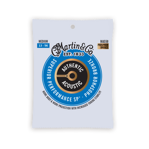 Martin Authentic Acoustic SP Phosphor Bronze Guitar Strings -.013-.056 Medium