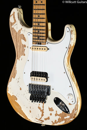 Charvel Henrik Danhage Limited Edition Signature Pro-Mod So-Cal Style 1 HS FR M Maple Fingerboard, White Relic